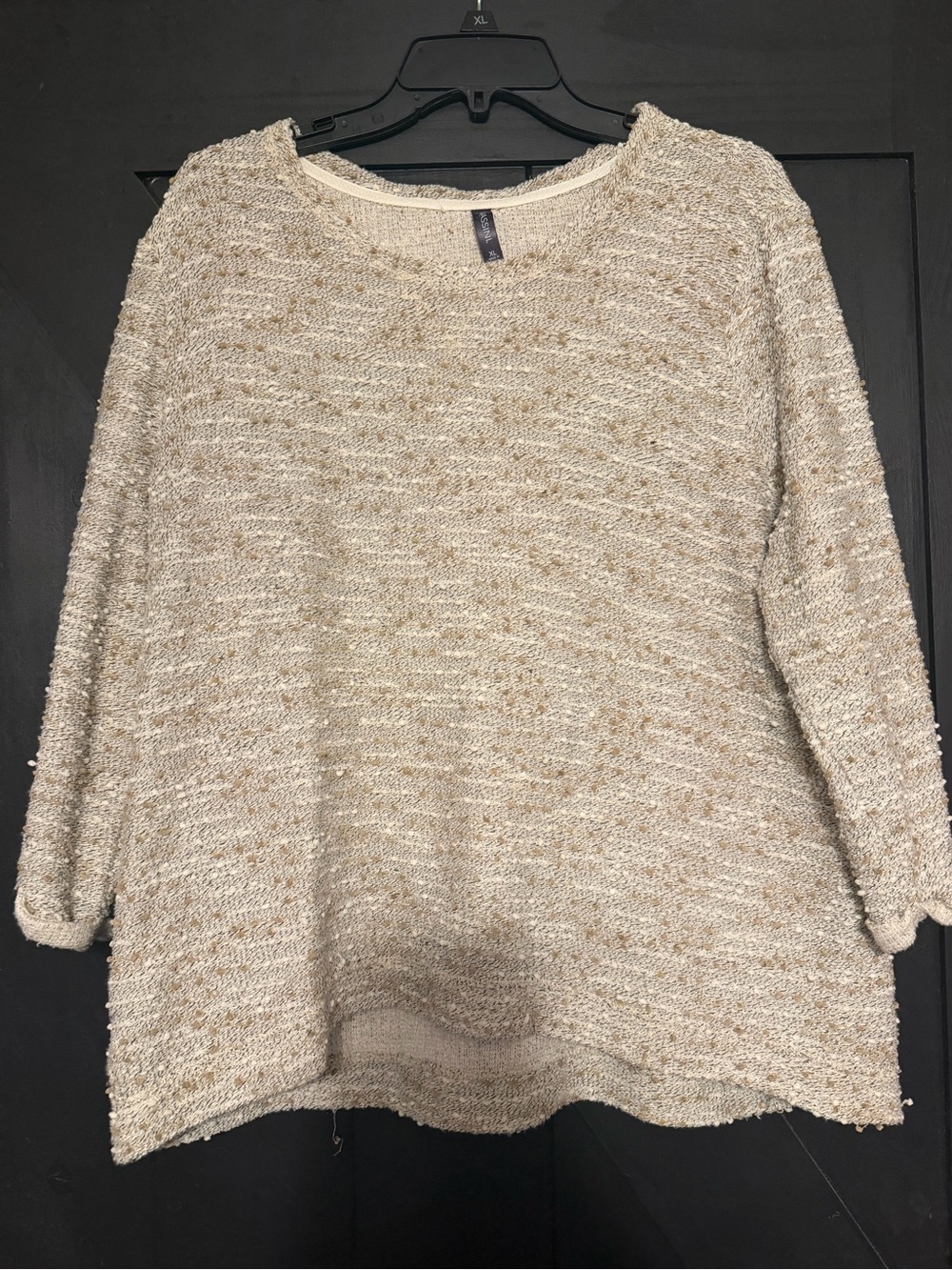 Cozy Cream Bouclé Women's Sweater